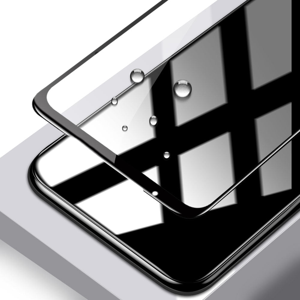 HARTOWANE SZKŁO TEL PROTECT FULL GLUE 6D DO IPHONE 13/13 PRO/16E CZARNE - PAKIET 10 SZTUK