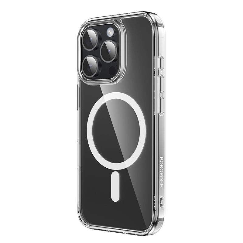 BOROFONE ETUI BI5 ICE SHIELD MAGNETIC IPHONE 16 PRO MAX PRZEZROCZYSTY