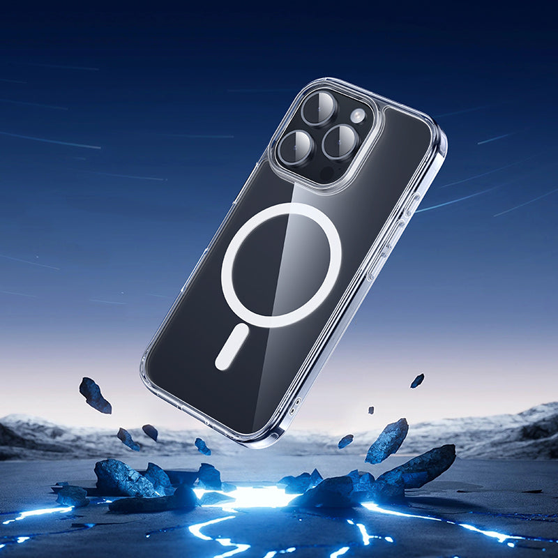 BOROFONE ETUI BI5 ICE SHIELD MAGNETIC IPHONE 16 PRO MAX PRZEZROCZYSTY