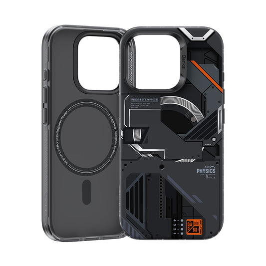 BENKS ETUI MAGNETIC MECHA SERIES DO IPHONE 16 PRO MAX CZARNY