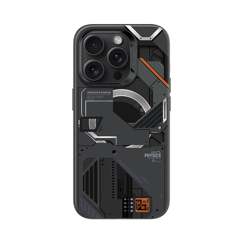 BENKS ETUI MAGNETIC MECHA SERIES DO IPHONE 16 PRO MAX CZARNY