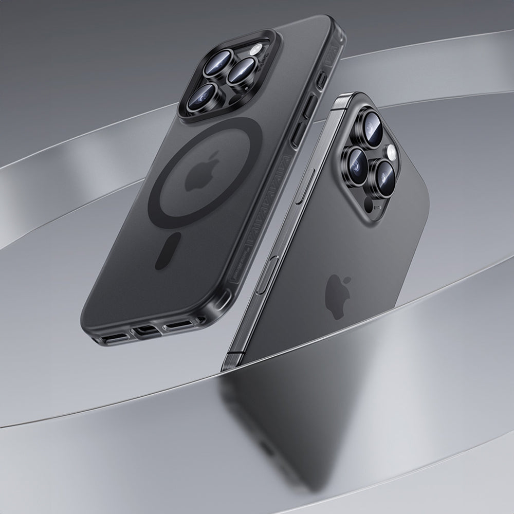 BENKS ETUI MAGNETIC LUCID ARMOR (0065) DO IPHONE 16 PRO SZARY