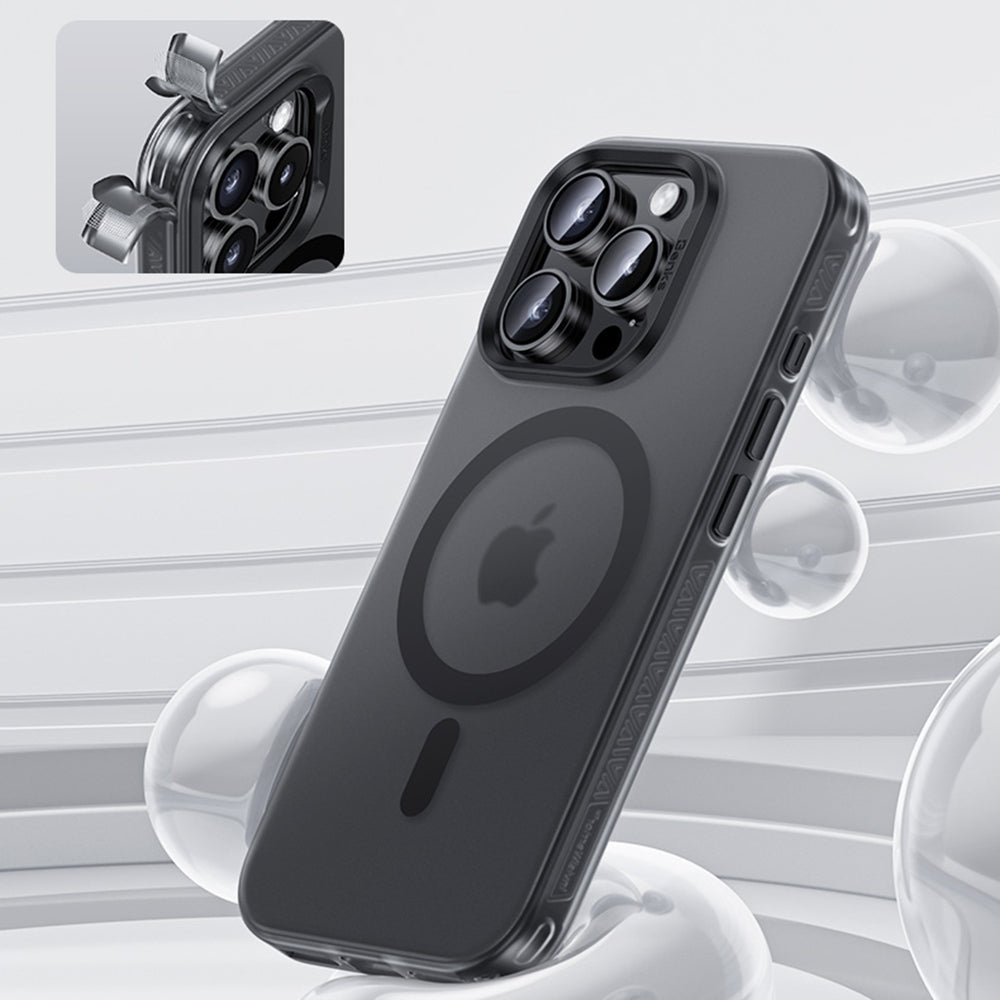 BENKS ETUI MAGNETIC LUCID ARMOR (0065) DO IPHONE 16 PRO SZARY
