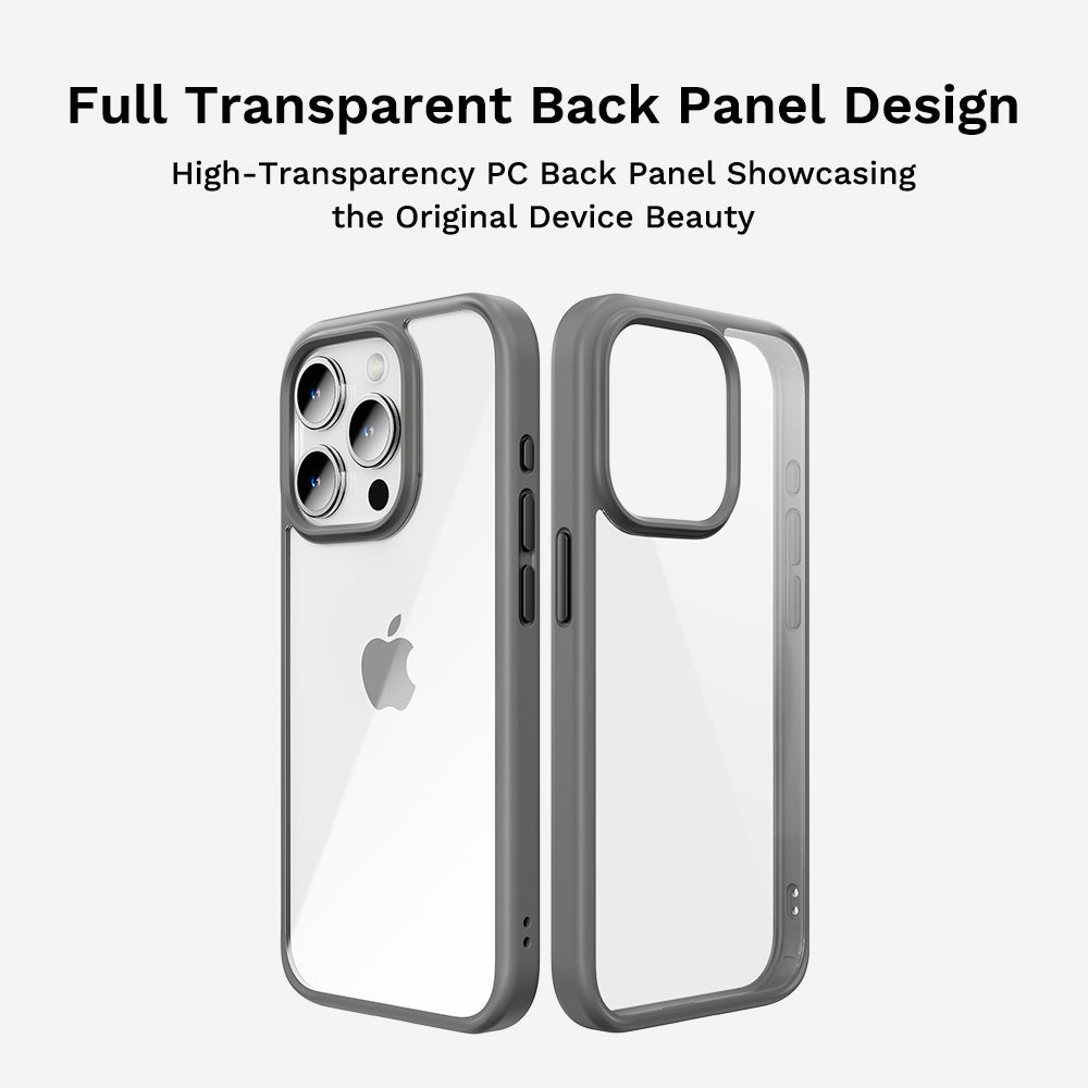ROCK ETUI GUARD SERIES DO IPHONE 16 PRO MAX PRZEZROCZYSTO-CZARNE