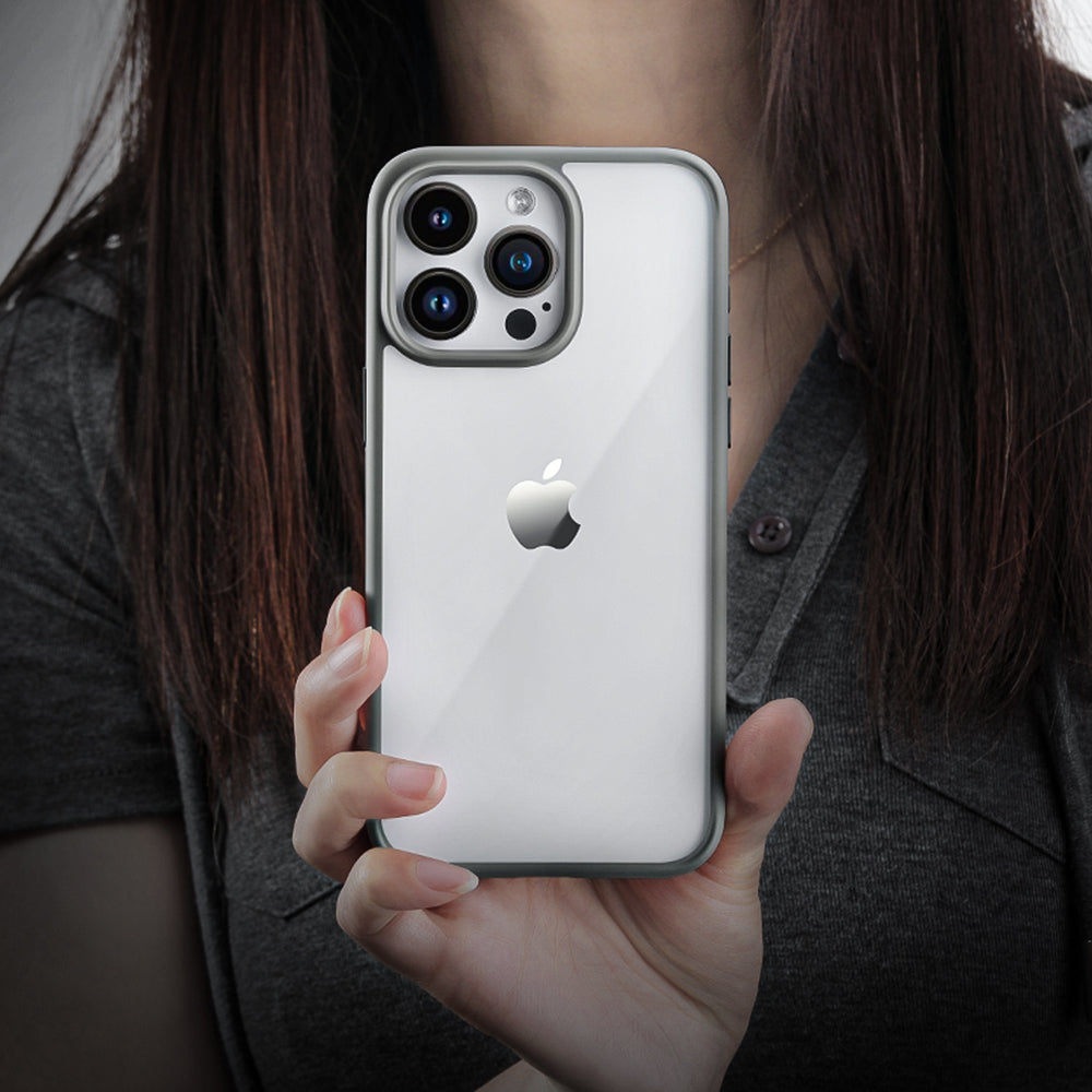 ROCK ETUI GUARD SERIES DO IPHONE 16 PRO MAX PRZEZROCZYSTO-CZARNE