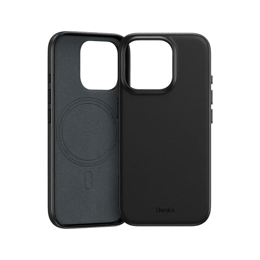 BENKS ETUI MAGNETIC VITA PRO SILICONE DO IPHONE 16 PRO MAX CZARNY