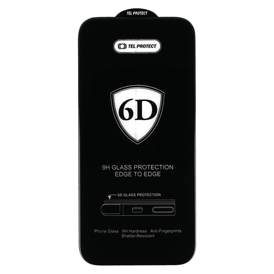 HARTOWANE SZKŁO TEL PROTECT FULL GLUE 6D DO SAMSUNG GALAXY A16 4G/5G/A17 5G/A26 5G/M16 5G CZARNE - PAKIET 10 SZTUK