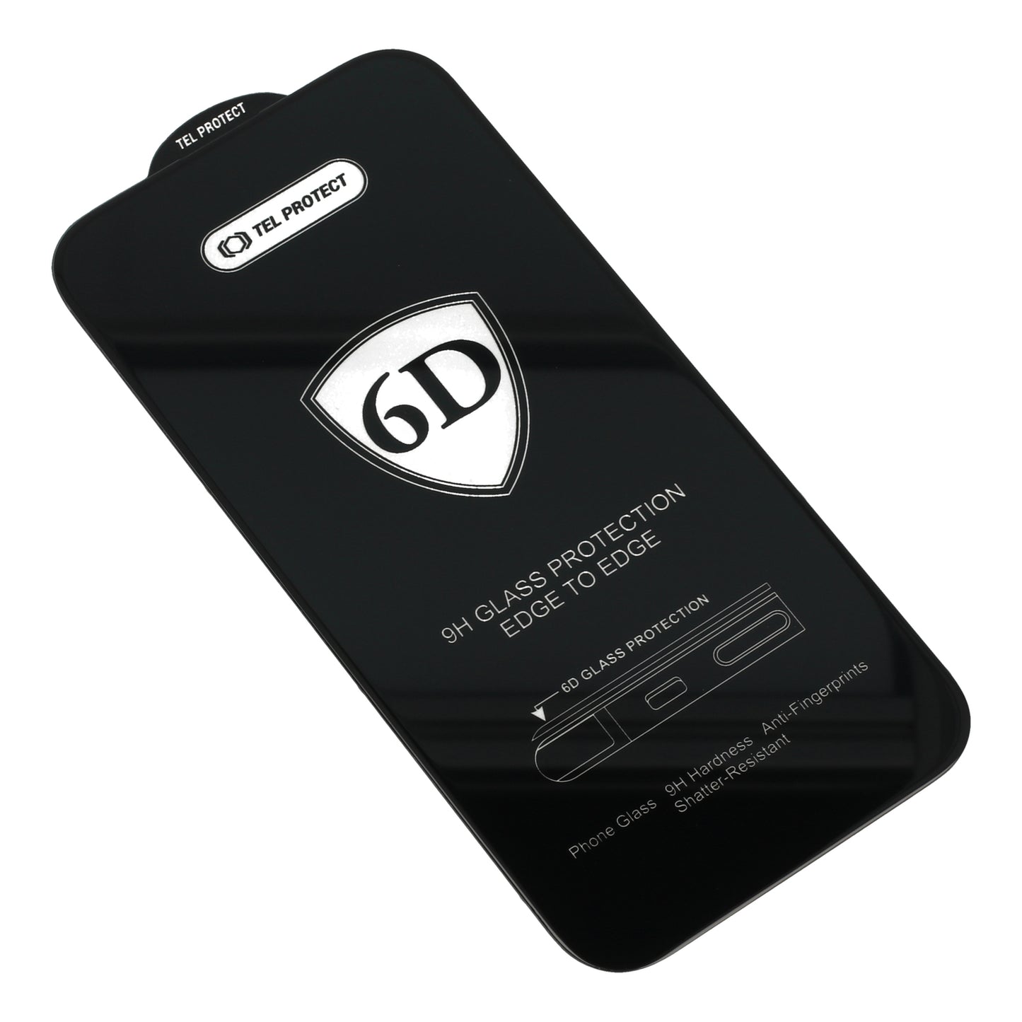 HARTOWANE SZKŁO TEL PROTECT FULL GLUE 6D DO SAMSUNG GALAXY A16 4G/5G/A17 5G/A26 5G/M16 5G CZARNE - PAKIET 10 SZTUK