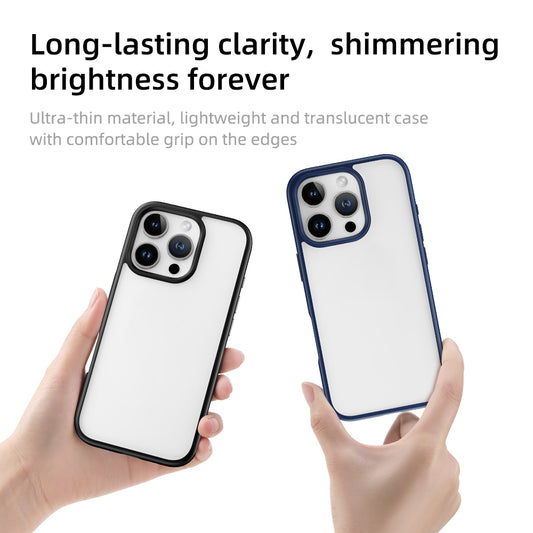 ROCK ETUI GUARD SERIES DO IPHONE 16 PRO MAX PRZEZROCZYSTO-SZARE