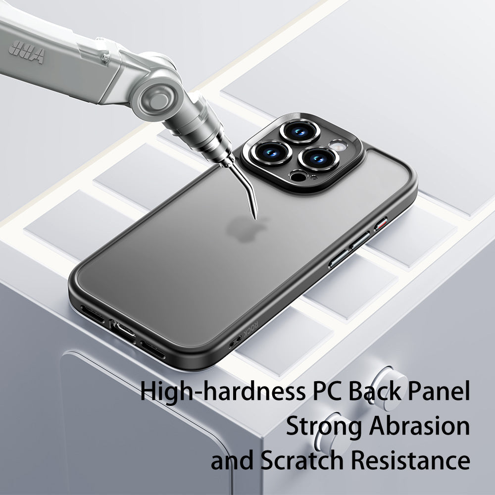 ROCK ETUI GUARD TOUCH MATTE SERIES DO IPHONE 16 PRO MAX NIEBIESKIE
