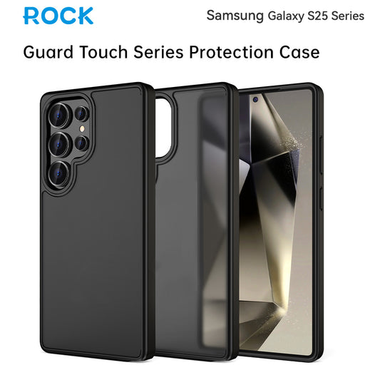 ROCK ETUI GUARD TOUCH MATTE SERIES DO SAMSUNG GALAXY S25 CZARNE