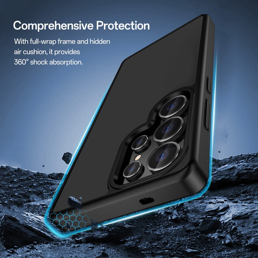 ROCK ETUI GUARD TOUCH MATTE SERIES DO SAMSUNG GALAXY S25 CZARNE