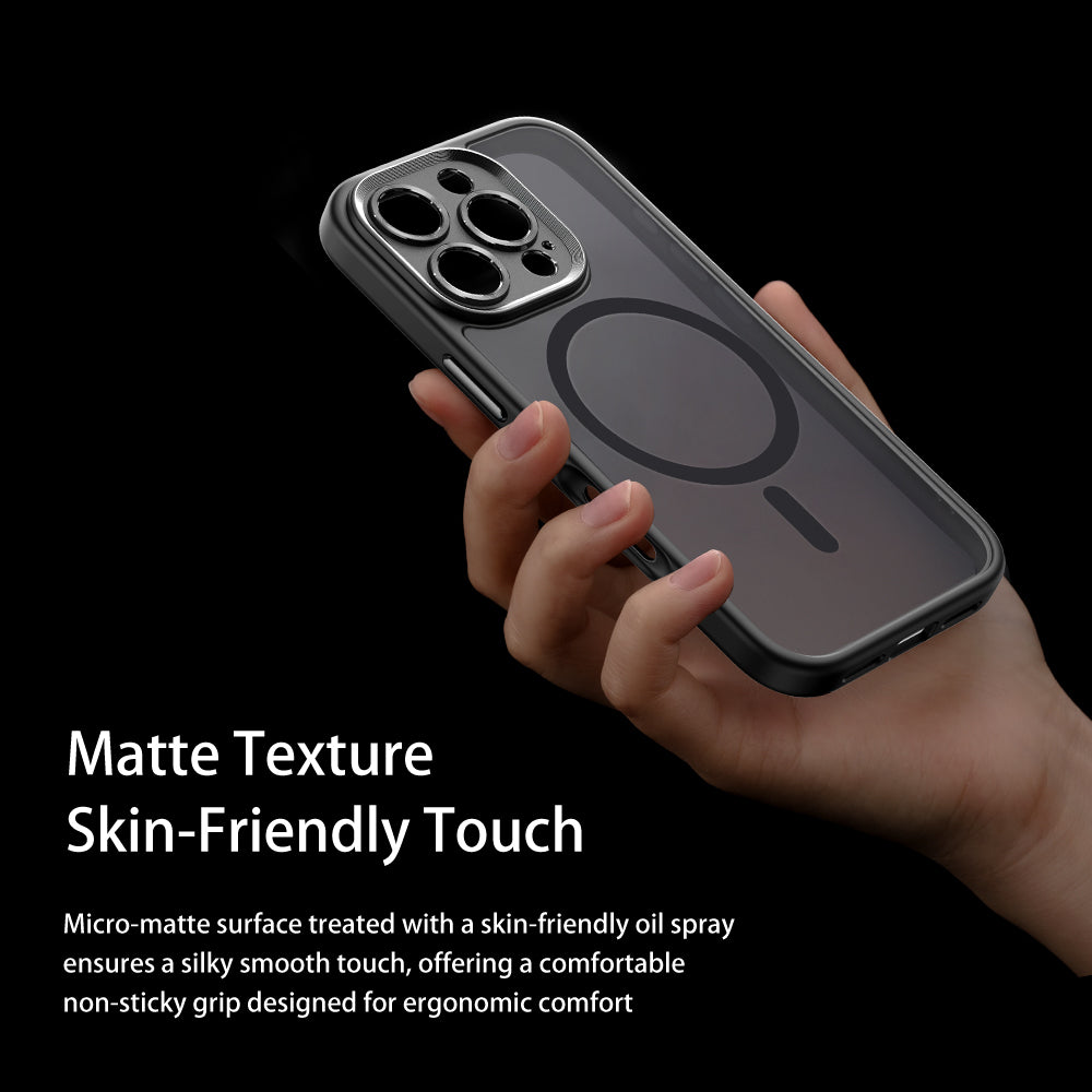 ROCK ETUI GUARD TOUCH MATTE SERIES MAGNETIC DO IPHONE 16 PRO NIEBIESKIE