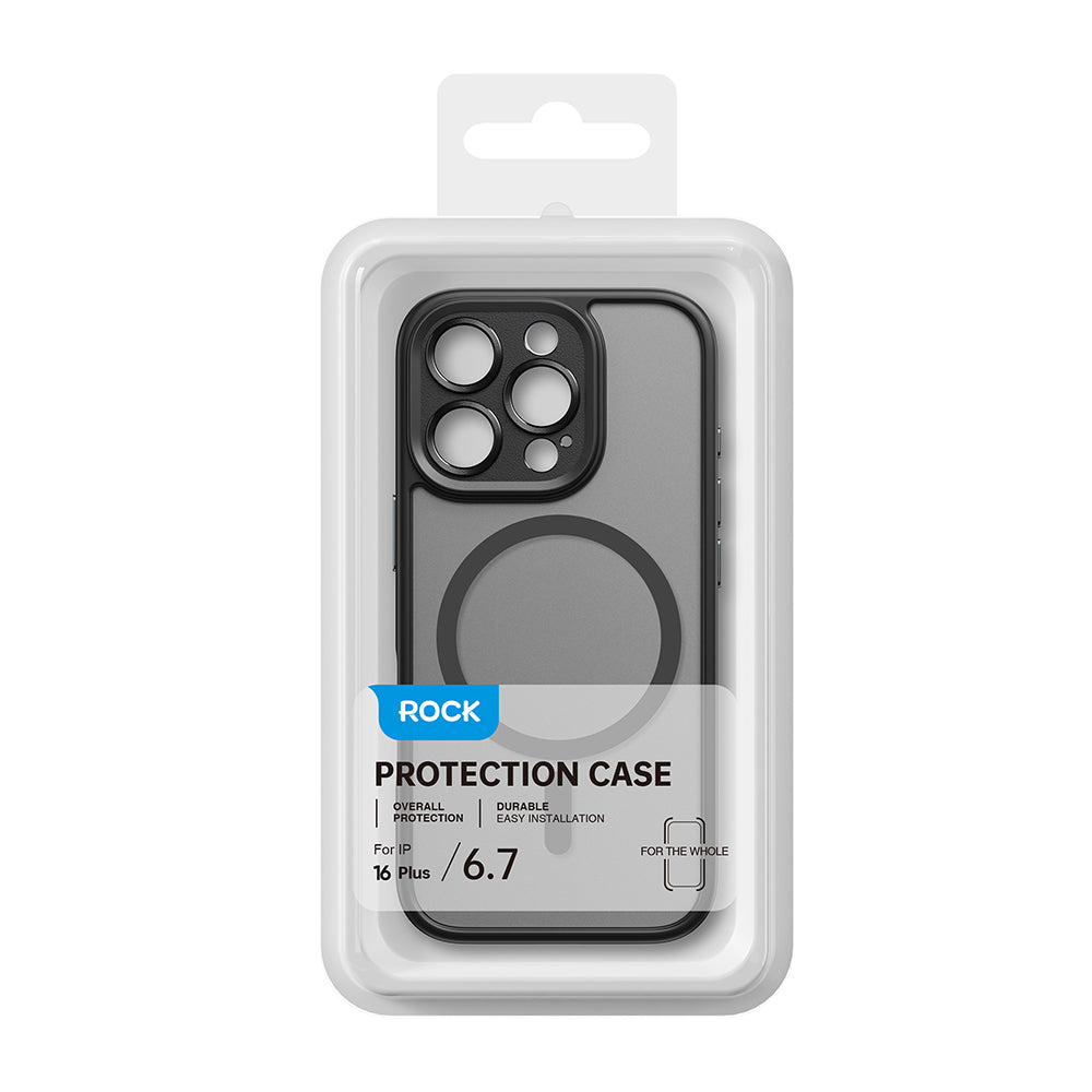 ROCK ETUI GUARD TOUCH MATTE SERIES MAGNETIC DO IPHONE 16 PRO NIEBIESKIE