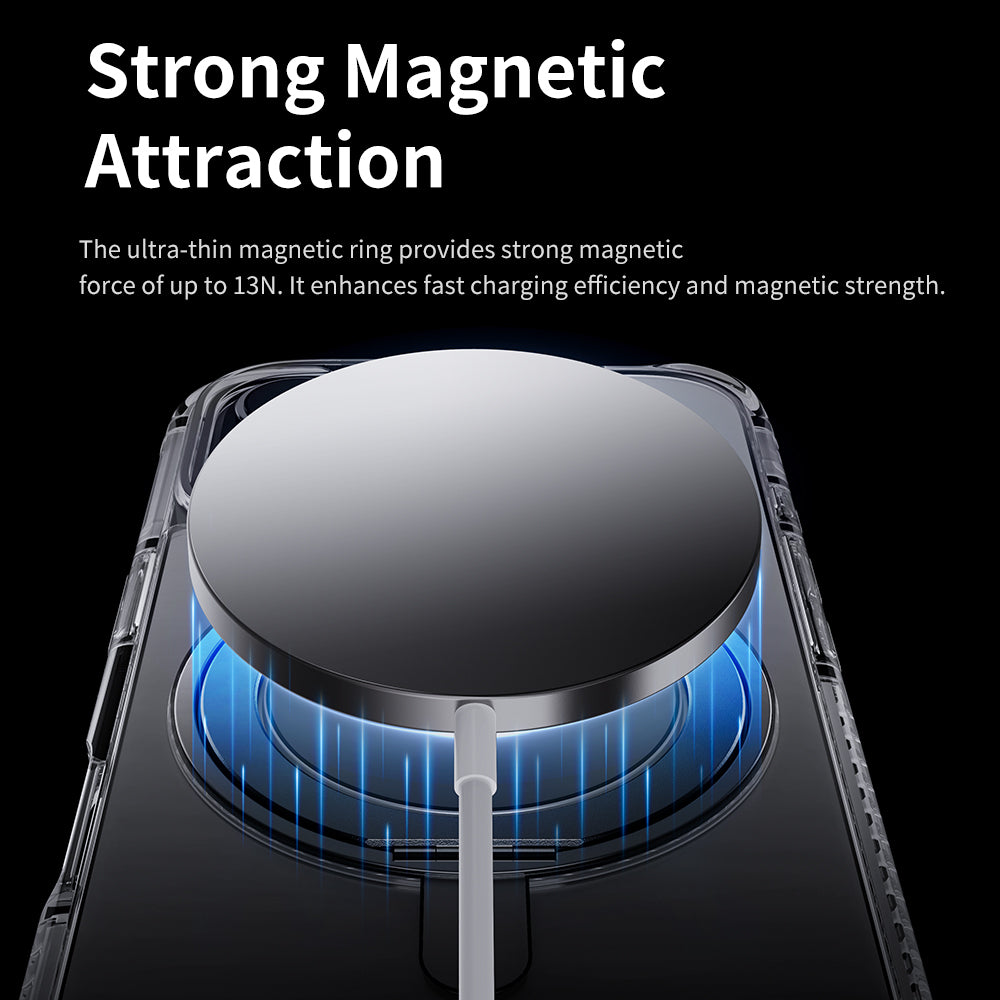 ROCK ETUI ROTATING STAND CRYSTAL SERIES MAGNETIC DO IPHONE 16 CZARNE