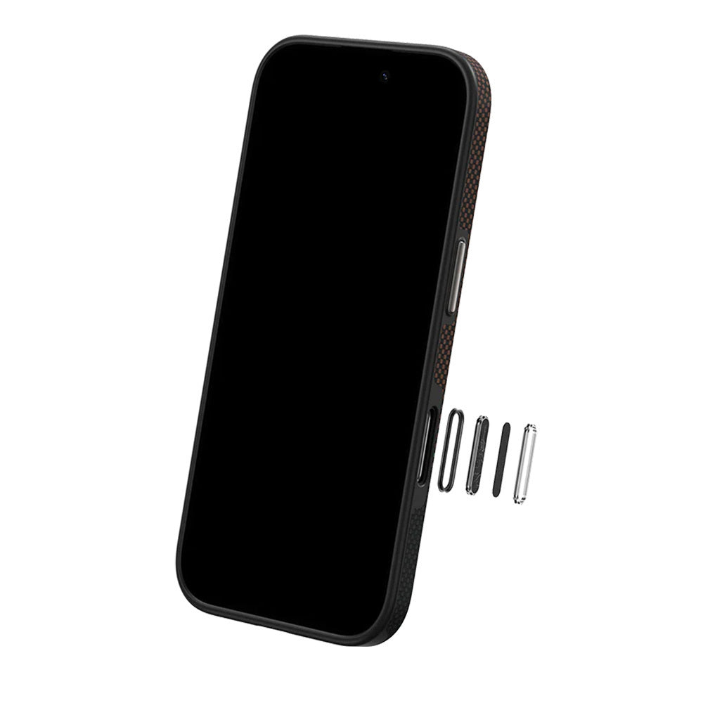 BENKS ETUI MAGNETIC ARMOR PRO PRESTIGE KEVLAR 600D (Y066) DO IPHONE 16 PRO MAX (CAMERA CONTROL BUTTON)