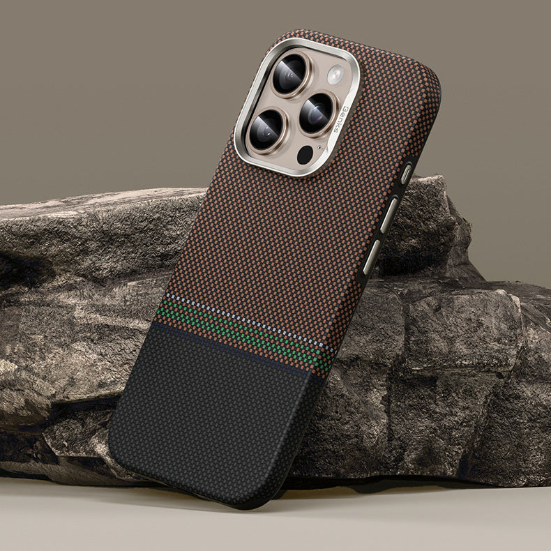 BENKS ETUI MAGNETIC ARMOR PRO PRESTIGE KEVLAR 600D (Y066) DO IPHONE 16 PRO MAX (CAMERA CONTROL BUTTON)