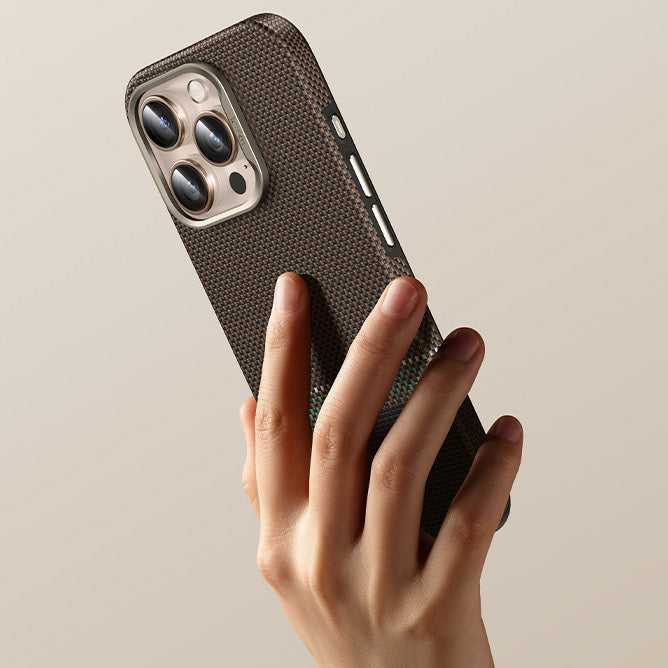 BENKS ETUI MAGNETIC ARMOR PRO PRESTIGE KEVLAR 600D (Y066) DO IPHONE 16 PRO MAX (CAMERA CONTROL BUTTON)