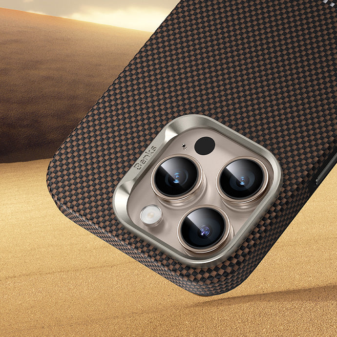 BENKS ETUI MAGNETIC ARMOR PRO PRESTIGE KEVLAR 600D (Y066) DO IPHONE 16 PRO MAX (CAMERA CONTROL BUTTON)