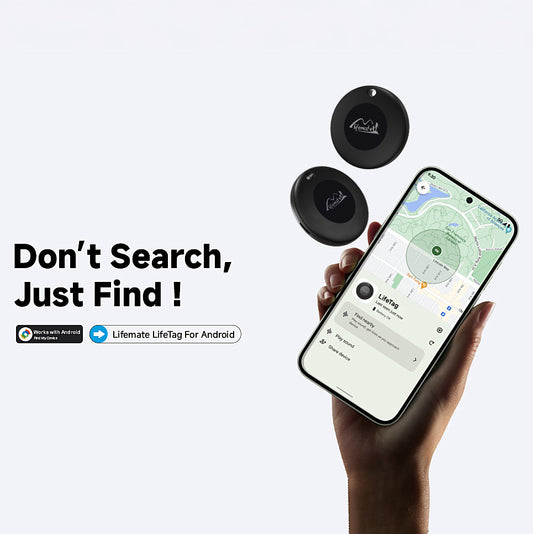 LIFEMATE LOKALIZATOR GPS BLUETOOTH LIFETAG TRACKER HD-P16-3 ANDROID CZARNY