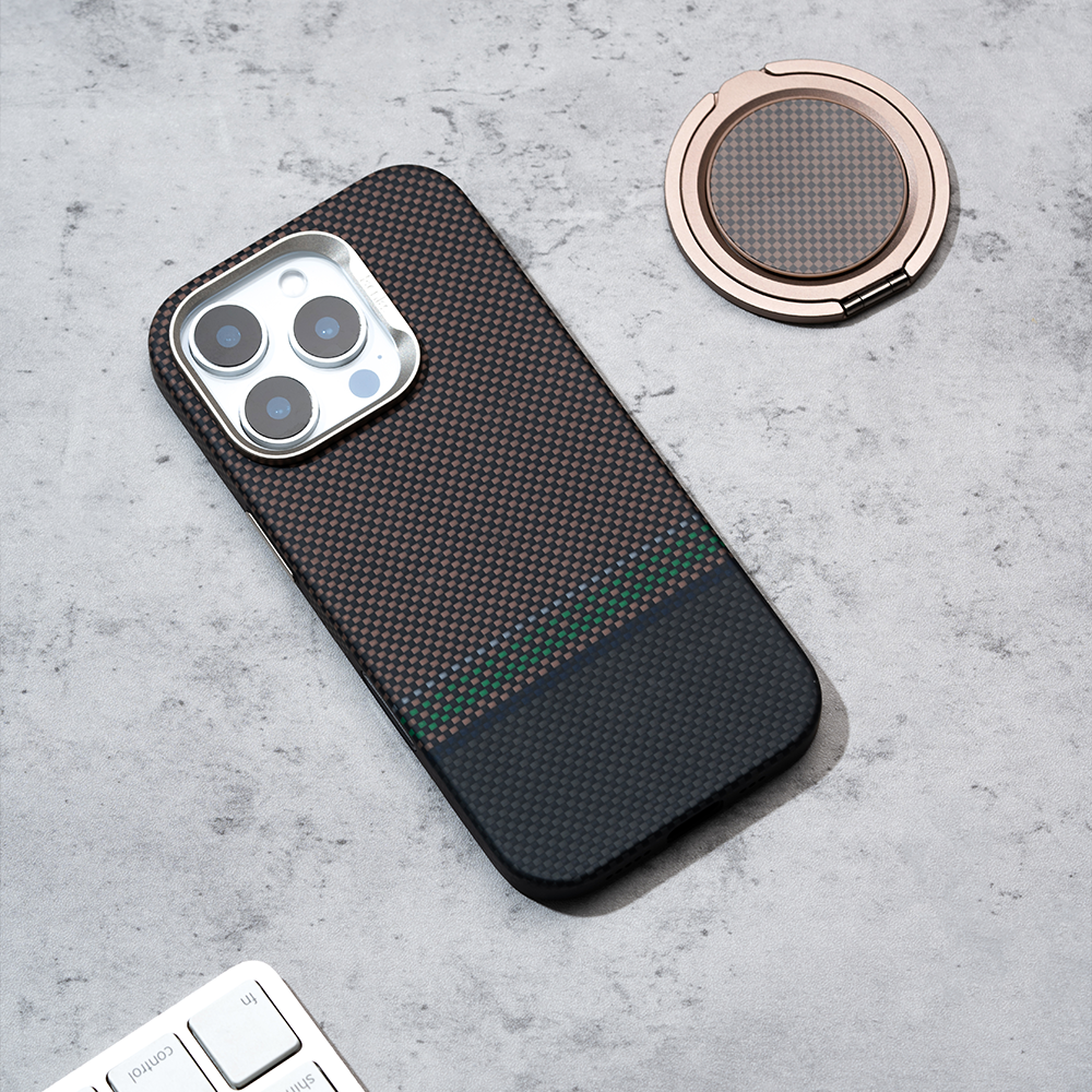 BENKS ETUI MAGNETIC ARMOR PRO PRESTIGE KEVLAR 600D (Y066) DO IPHONE 16 PRO MAX (CAMERA CONTROL BUTTON)