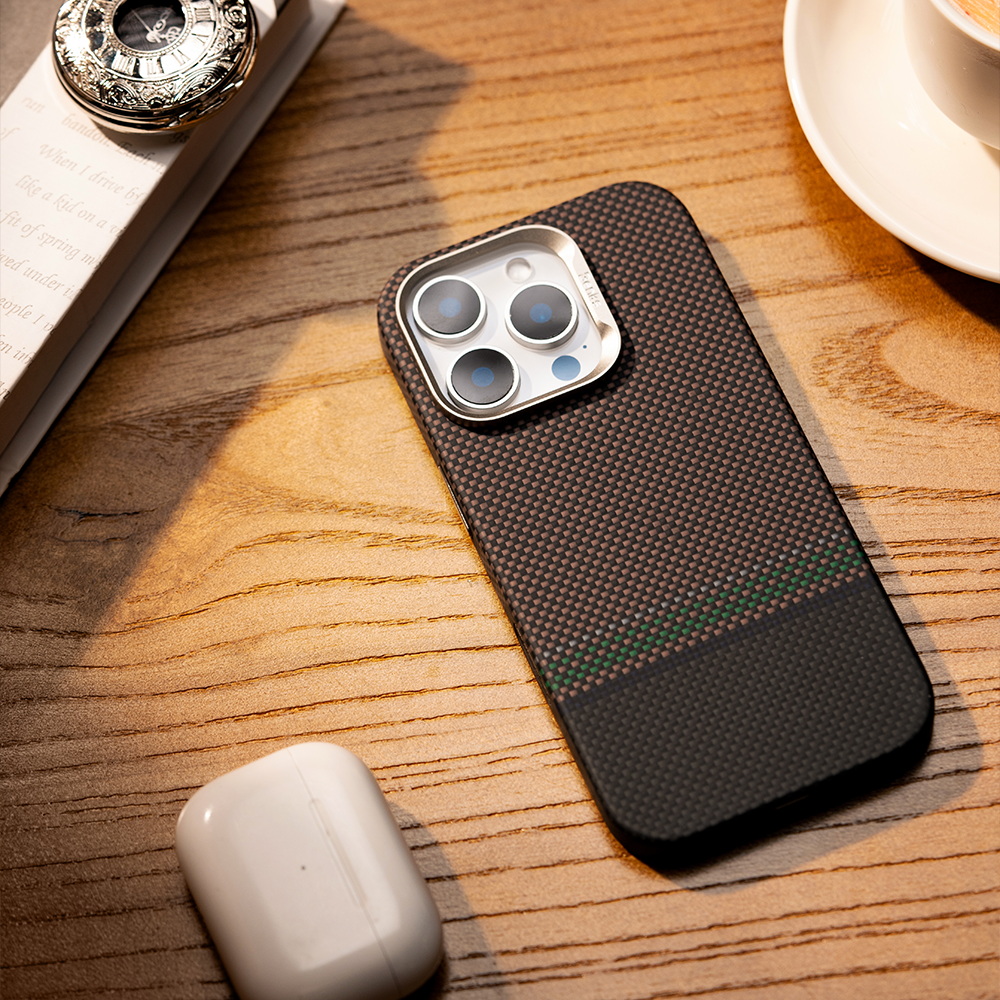 BENKS ETUI MAGNETIC ARMOR PRO PRESTIGE KEVLAR 600D (Y066) DO IPHONE 16 PRO MAX (CAMERA CONTROL BUTTON)
