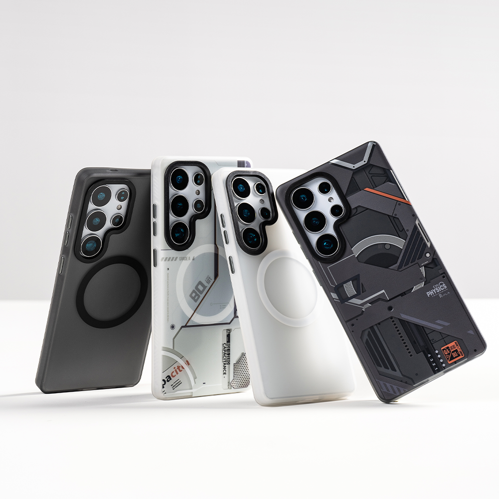 BENKS ETUI MAGNETIC MECHA SERIES DO IPHONE 16 PRO MAX CZARNY