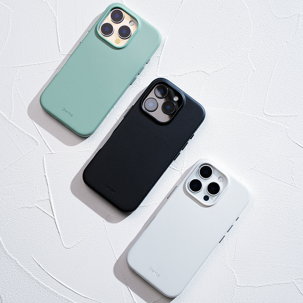 BENKS ETUI MAGNETIC VITA PRO SILICONE DO IPHONE 16 PRO MAX CZARNY