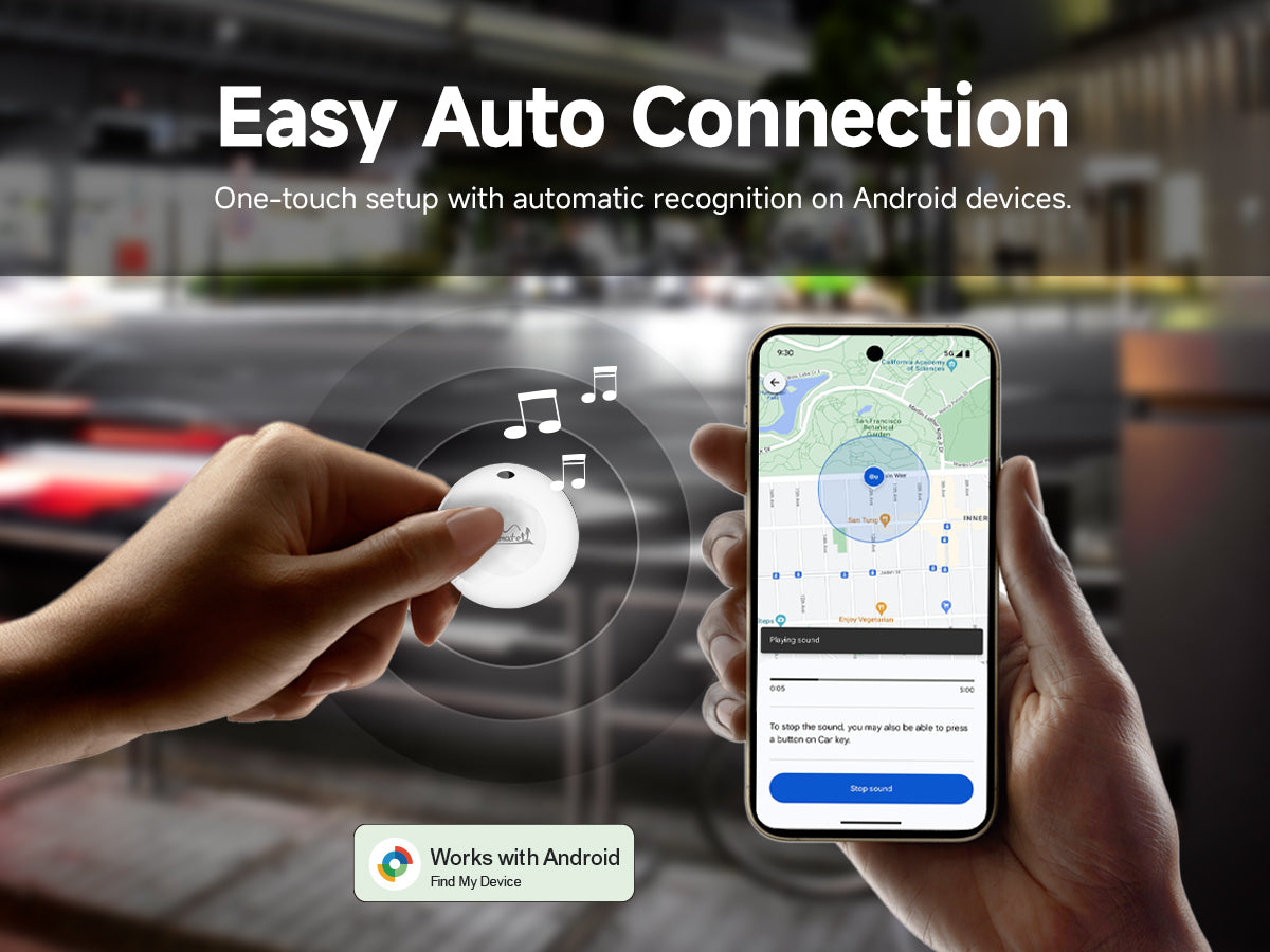 LIFEMATE LOKALIZATOR GPS BLUETOOTH LIFETAG TRACKER HD-P16-3 ANDROID + ETUI BRELOK BIAŁY