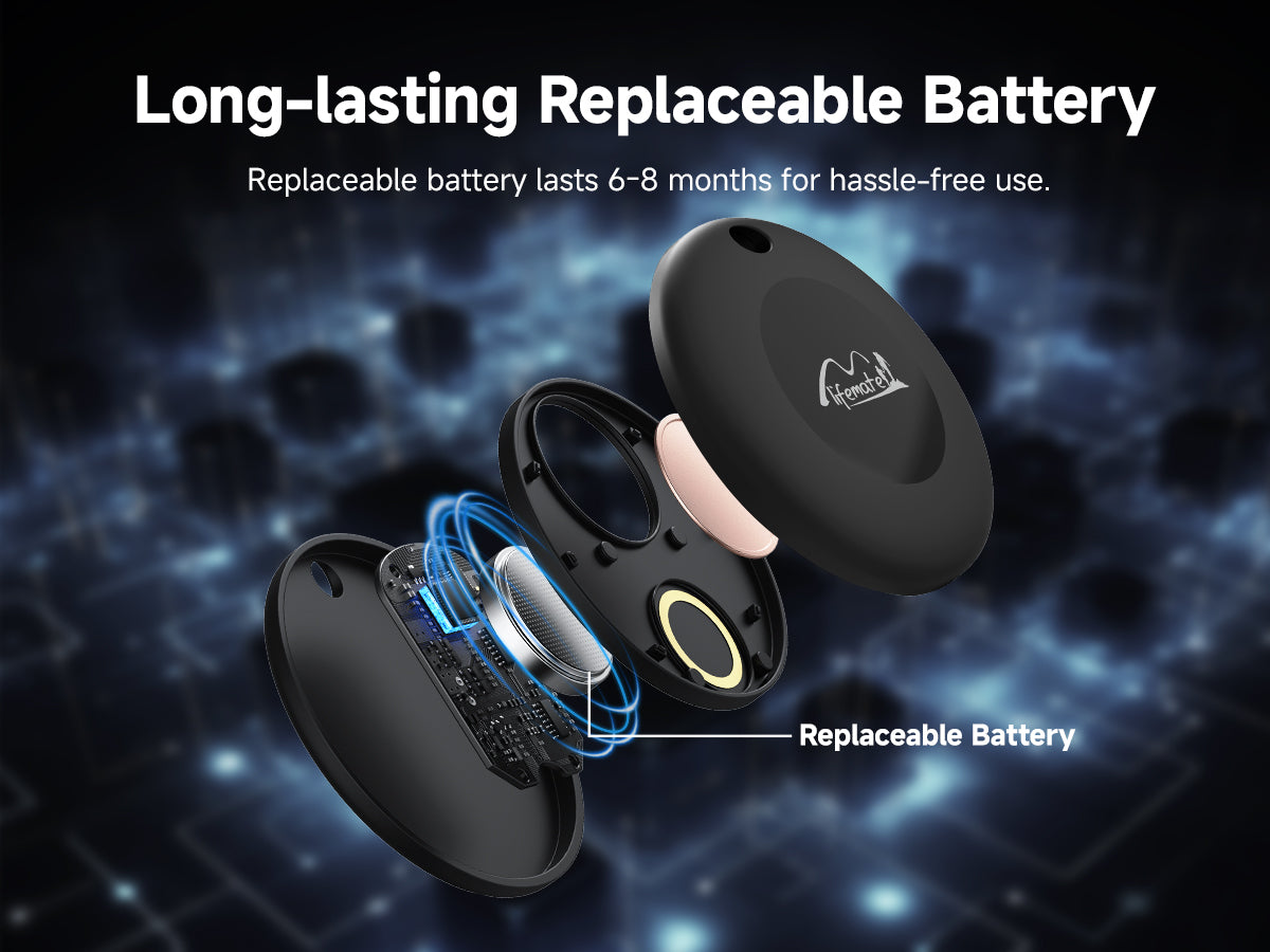 LIFEMATE LOKALIZATOR GPS BLUETOOTH LIFETAG TRACKER HD-P16-3 ANDROID + ETUI BRELOK CZARNY