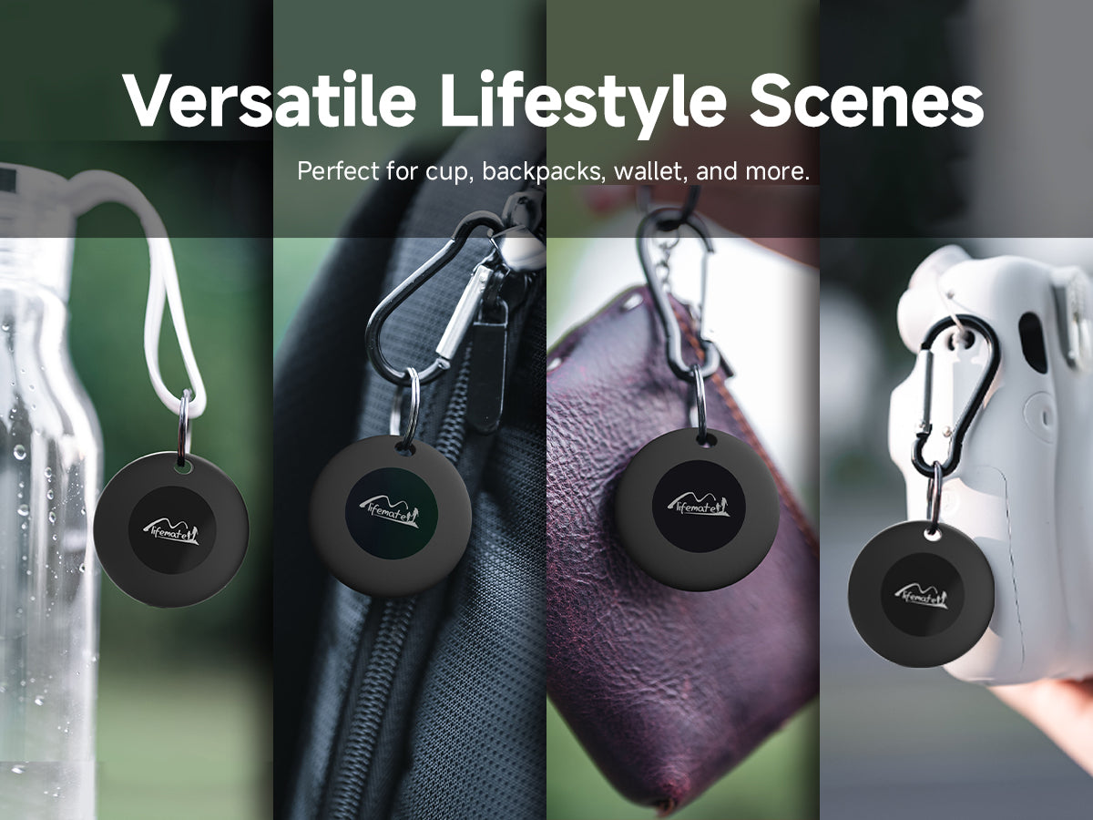 LIFEMATE LOKALIZATOR GPS BLUETOOTH LIFETAG TRACKER HD-P16-3 ANDROID + ETUI BRELOK CZARNY