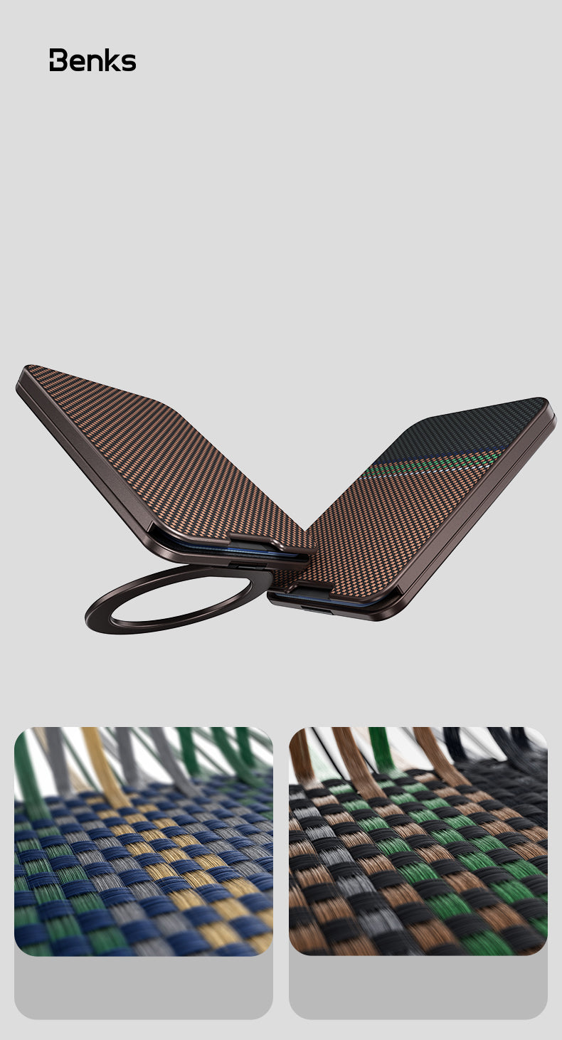 BENKS PODSTAWKA WALLET MAGNETIC ARMORGO KEVLAR AURORA LIGHT