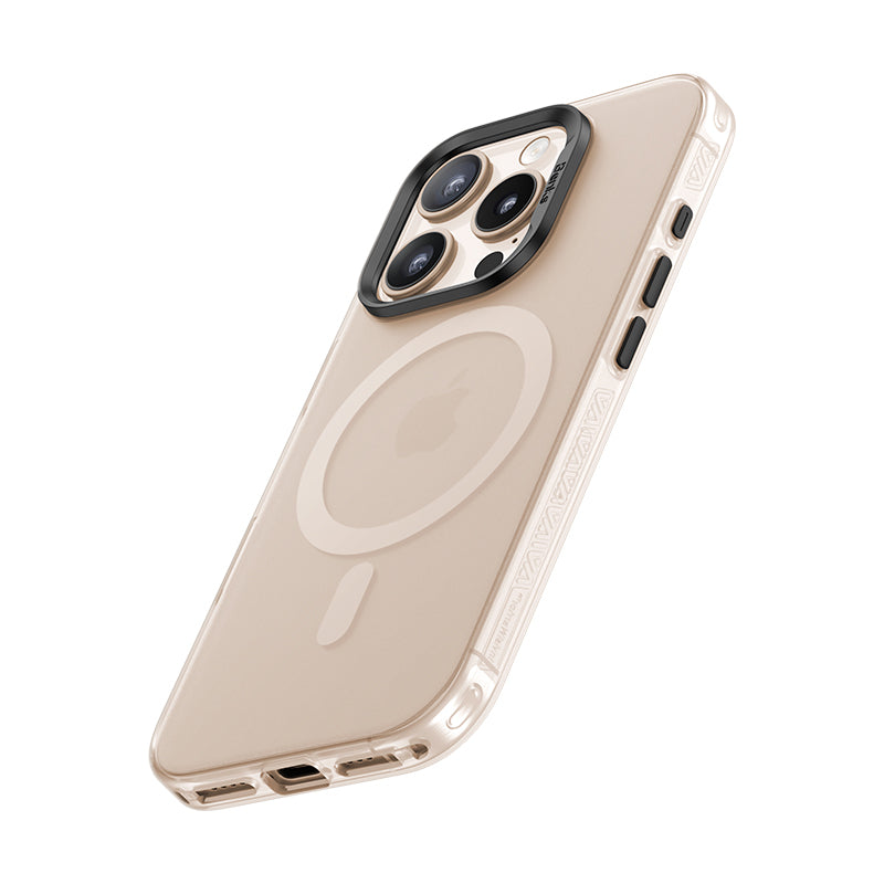 BENKS ETUI MAGNETIC LUCID ARMOR (C066) DO IPHONE 16 PRO MAX ZŁOTY (CAMERA CONTROL BUTTON)