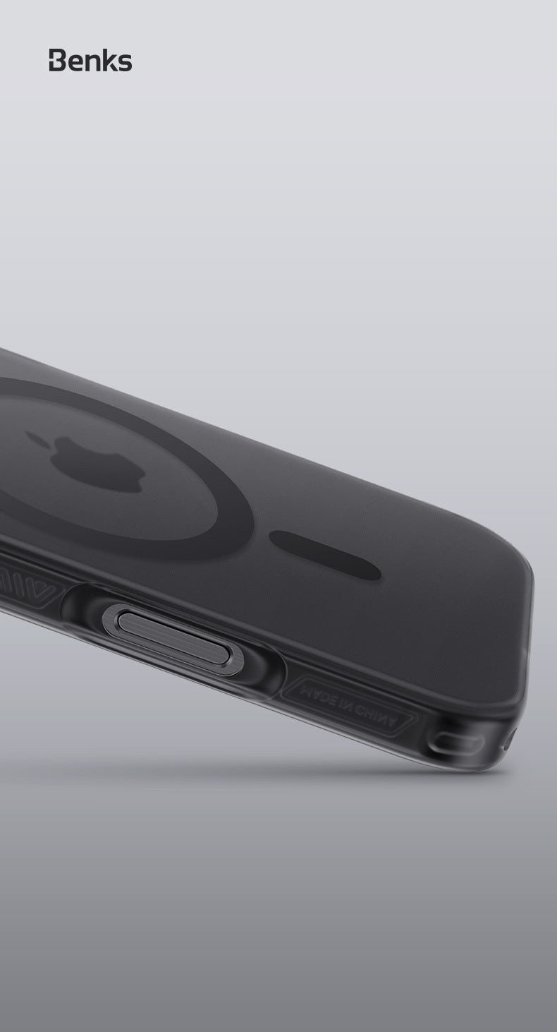 BENKS ETUI MAGNETIC LUCID ARMOR (C066) DO IPHONE 16 PRO MAX ZŁOTY (CAMERA CONTROL BUTTON)