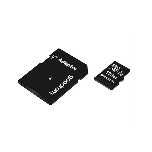 KARTA PAMIĘCI MICRO SD GOODRAM - 128GB Z ADAPTEREM UHS I CLASS 10 100MB/S