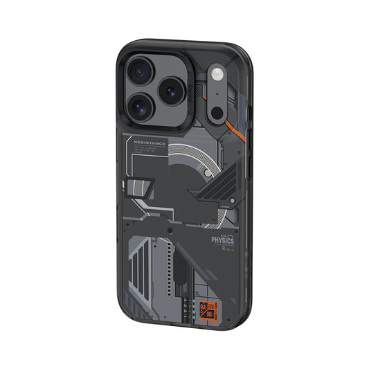 BENKS ETUI DYNAMIC MAGNETIC MECHA (D069) DO IPHONE 17 PRO CZARNY (CAMERA CONTROL BUTTON)