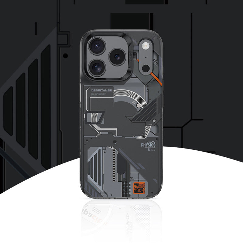 BENKS ETUI DYNAMIC MAGNETIC MECHA (D069) DO IPHONE 17 PRO CZARNY (CAMERA CONTROL BUTTON)