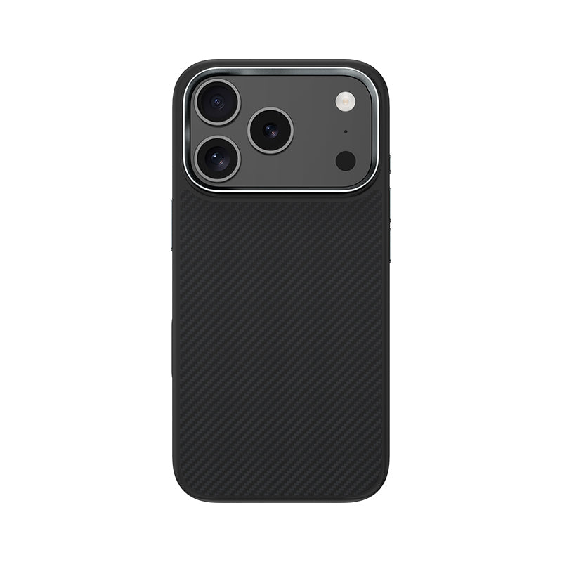 BENKS ETUI MAGNETIC ARMOR PRO KEVLAR METAL FRAME 600D (A070) DO IPHONE 17 PRO MAX CZARNY (CAMERA CONTROL BUTTON)
