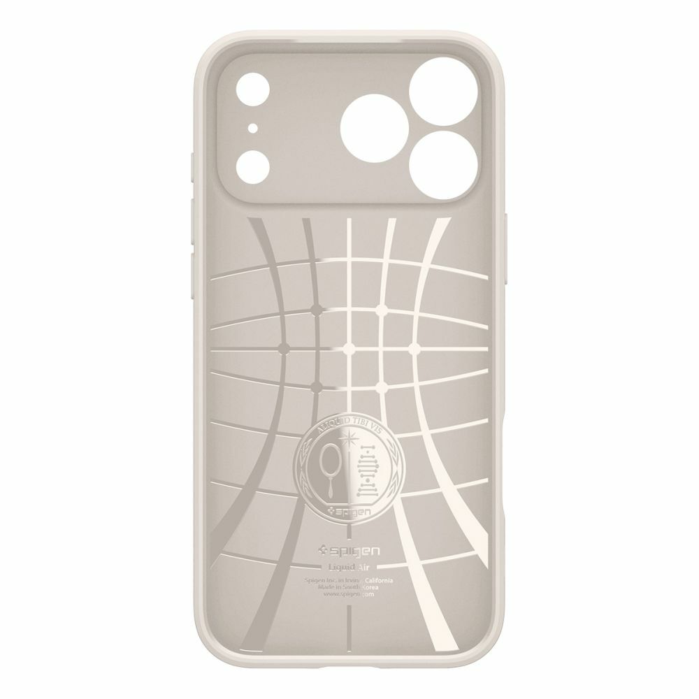 ETUI SPIGEN LIQUID AIR ACS10334 DO IPHONE 17 PRO - NATURAL TITANIUM