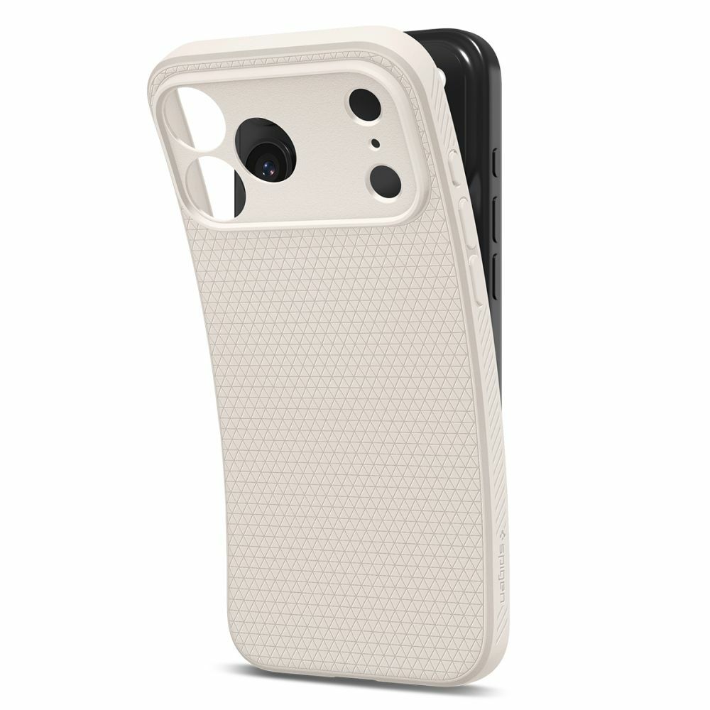 ETUI SPIGEN LIQUID AIR ACS10334 DO IPHONE 17 PRO - NATURAL TITANIUM