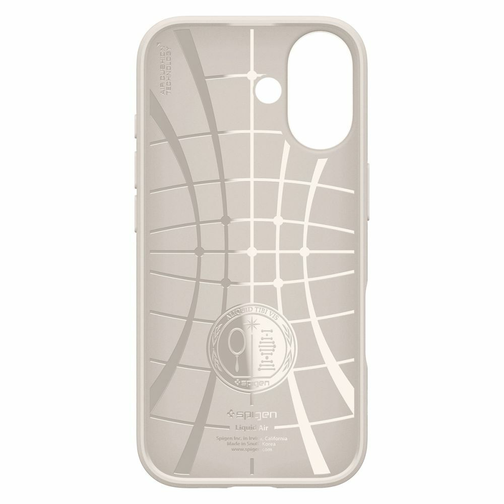 ETUI SPIGEN LIQUID AIR ACS10372 DO IPHONE 17 - NATURAL TITANIUM