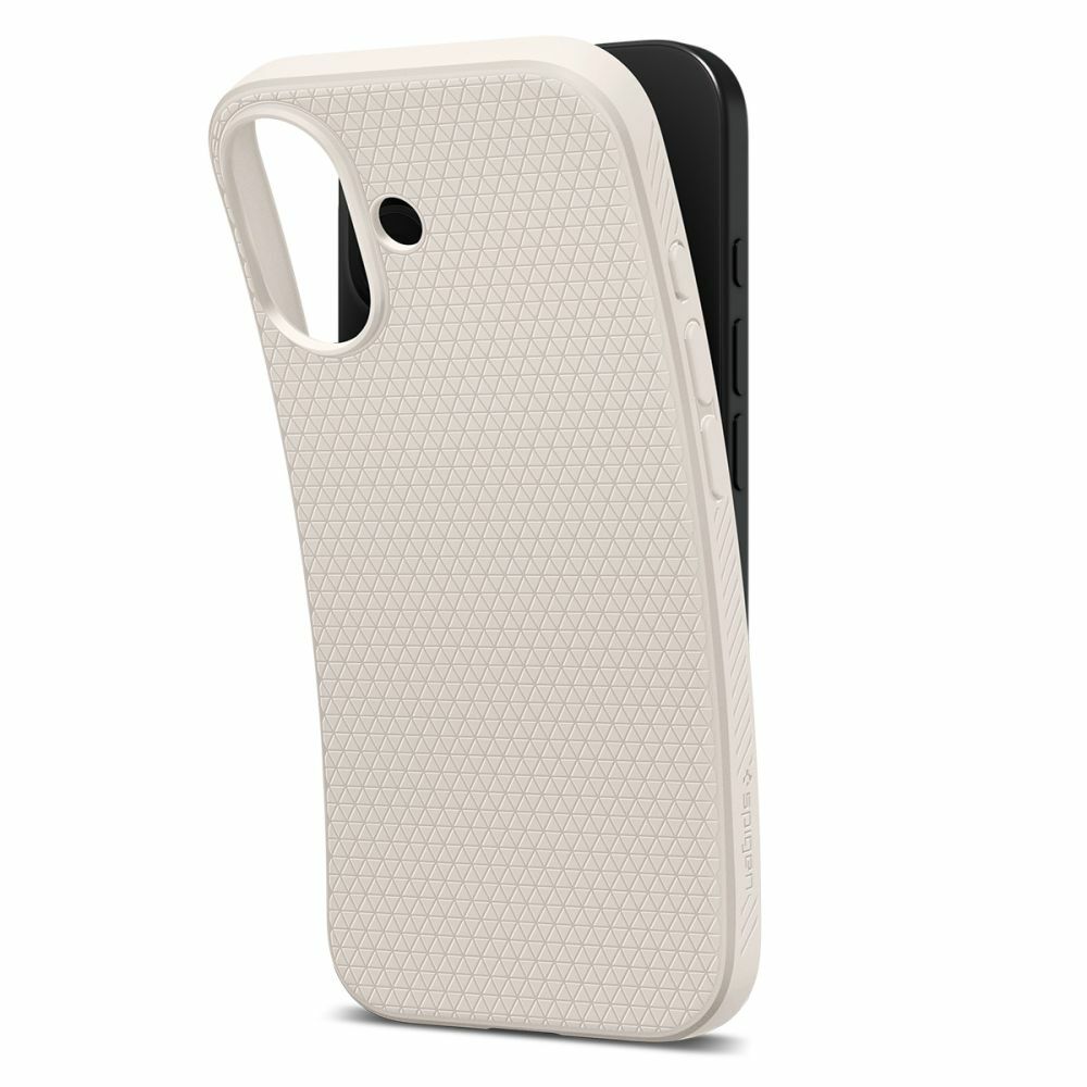 ETUI SPIGEN LIQUID AIR ACS10372 DO IPHONE 17 - NATURAL TITANIUM