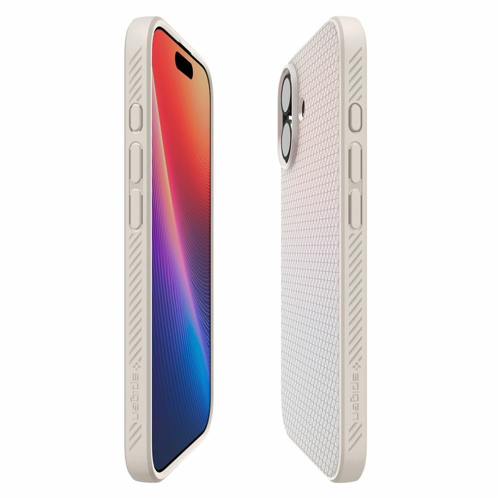 ETUI SPIGEN LIQUID AIR ACS10372 DO IPHONE 17 - NATURAL TITANIUM