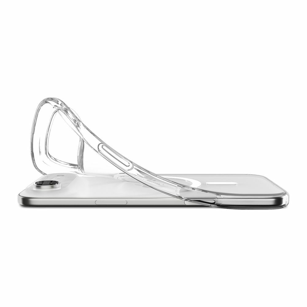 ETUI SPIGEN LIQUID CRYSTAL MAG MAGSAFE ACS10395 DO IPHONE 17 AIR - CLEAR/WHITE