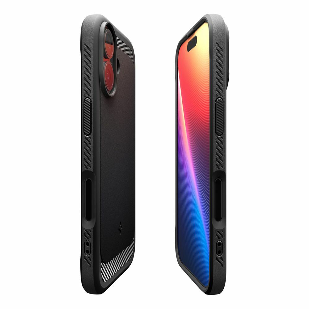 ETUI SPIGEN RUGGED ARMOR MAG MAGSAFE ACS10367 DO IPHONE 17 - MATTE BLACK