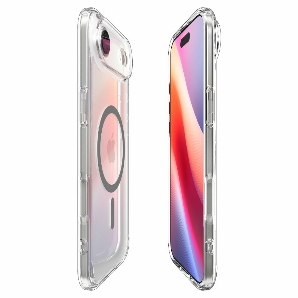 ETUI SPIGEN ULTRA HYBRID MAG MAGSAFE ACS10314 DO IPHONE 17 AIR - CLEAR/GRAPHITE