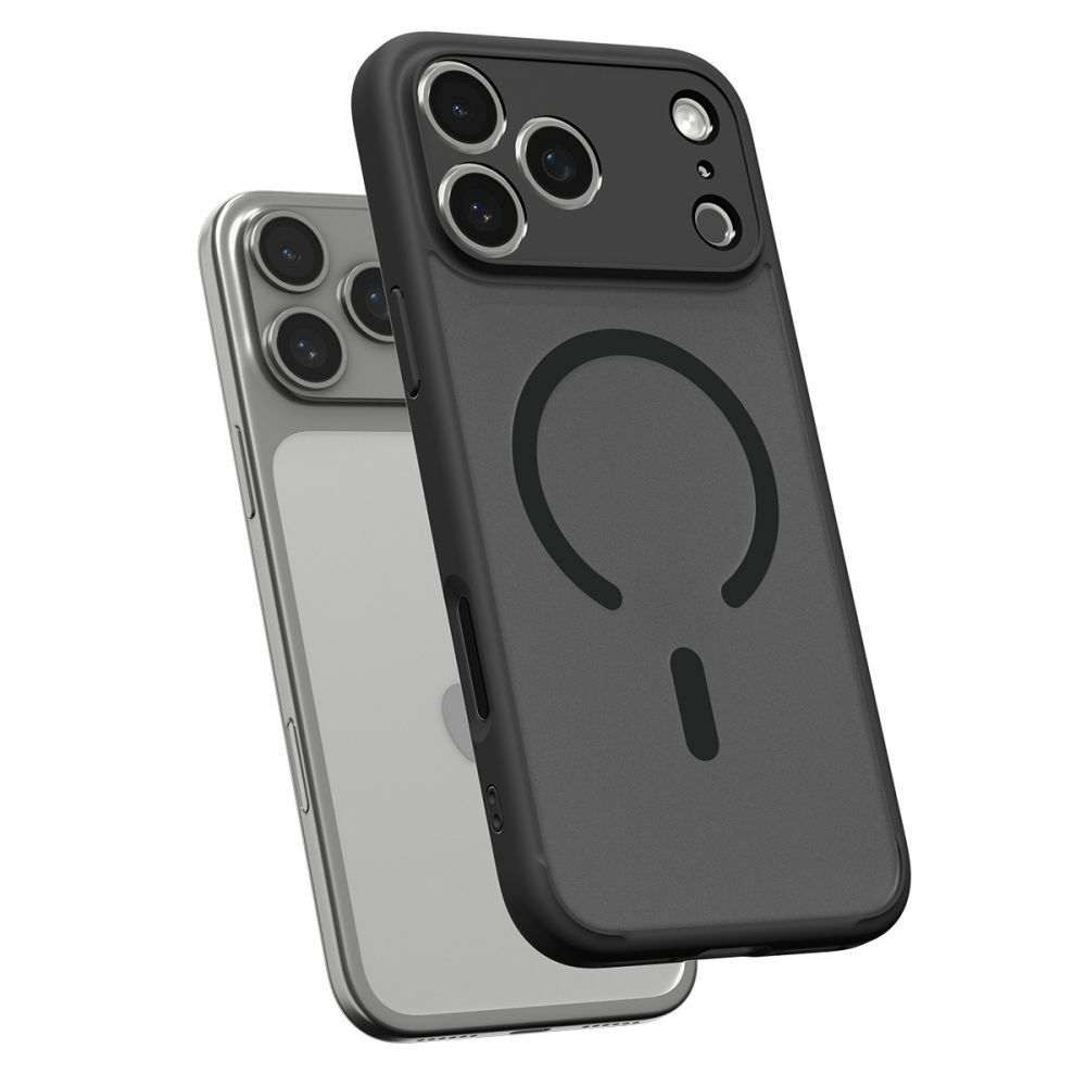 ETUI SPIGEN ULTRA HYBRID MAG MAGSAFE ACS10349 DO IPHONE 17 PRO - FROST BLACK
