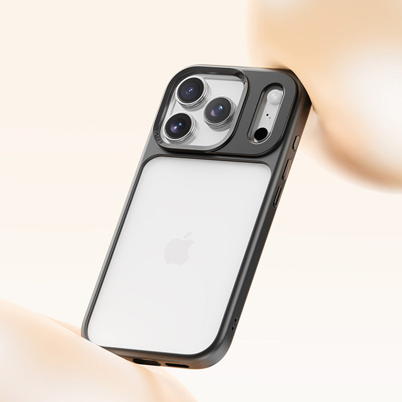 ROCK ETUI GUARD LENS PROTECTION SERIES DO IPHONE 17 PRO PRZEZROCZYSTO-CZARNE