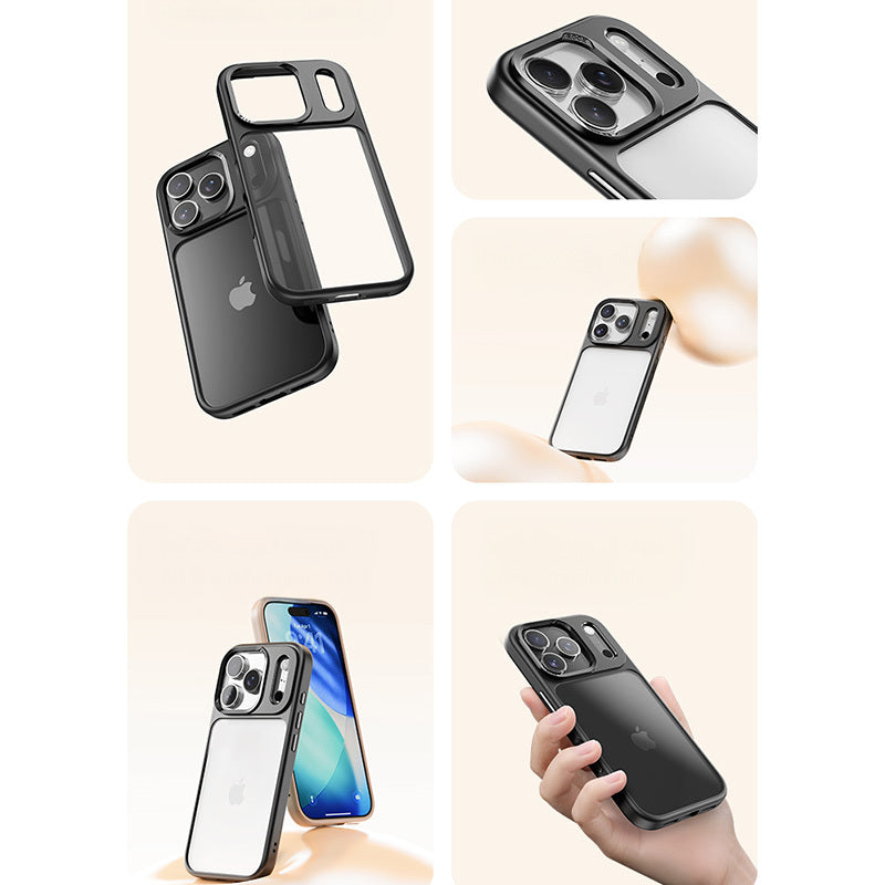 ROCK ETUI GUARD LENS PROTECTION SERIES DO IPHONE 17 PRO PRZEZROCZYSTO-CZARNE