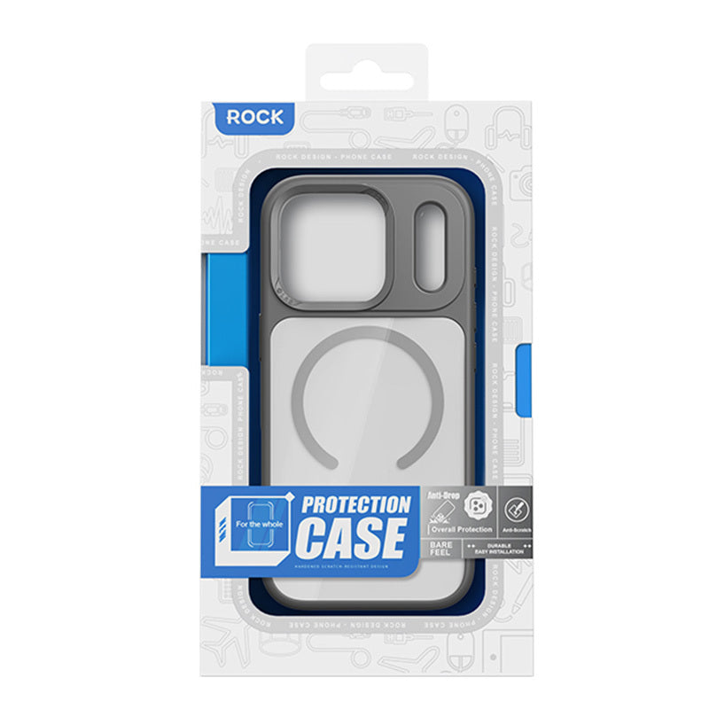 ROCK ETUI GUARD LENS PROTECTION SERIES MAGNETIC DO IPHONE 17 AIR PRZEZROCZYSTO-CZARNE
